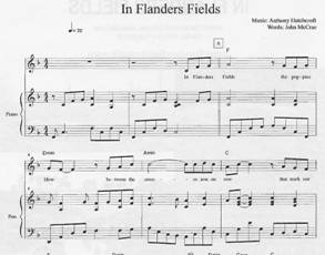 Flanders Fields Sheet Music