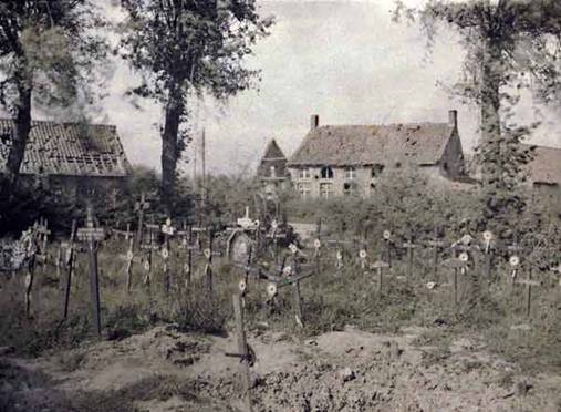 WW1 War Cemetery near Flanders 1917